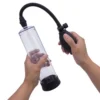 Men Sex Toy Penile Growth Enlargement Masturbation Manual Air Suction and Vibration Masturbator Vacuum Pump