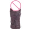 Liquid Silicone Male Penis Extender Safe and Soft Open Design Realistic Experience Male Sex Toy