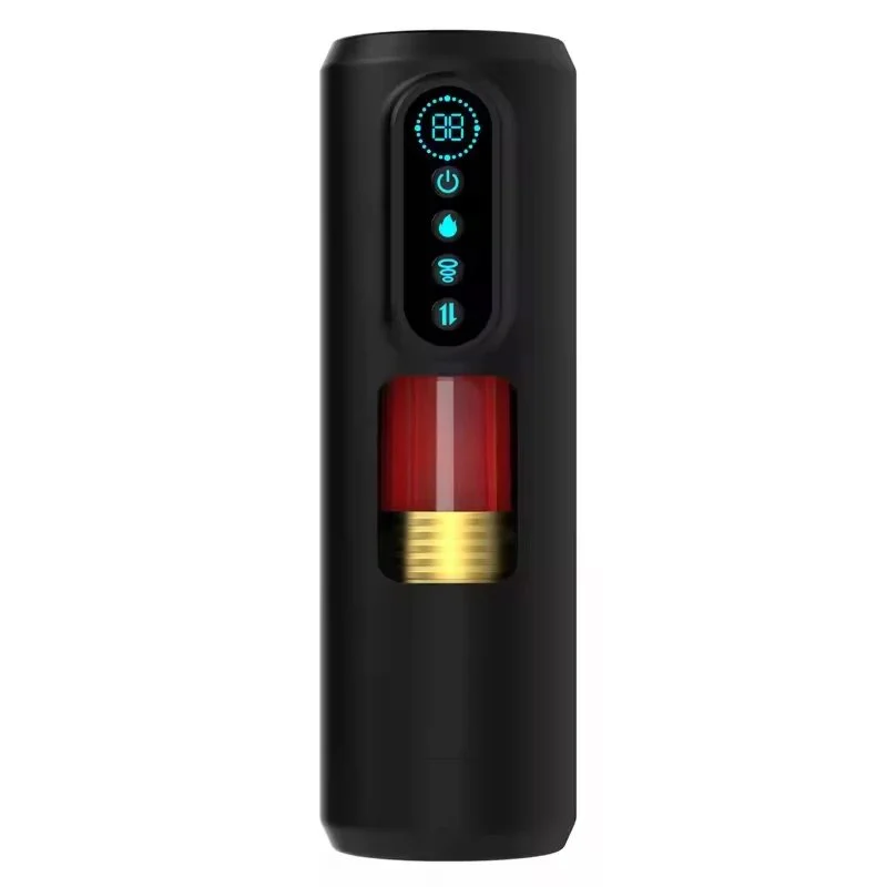 Electric Thrusting Rotation and Sucking Penis Massager Realistic Vagina Stroker Machine Masturbator for Man Sex Toys