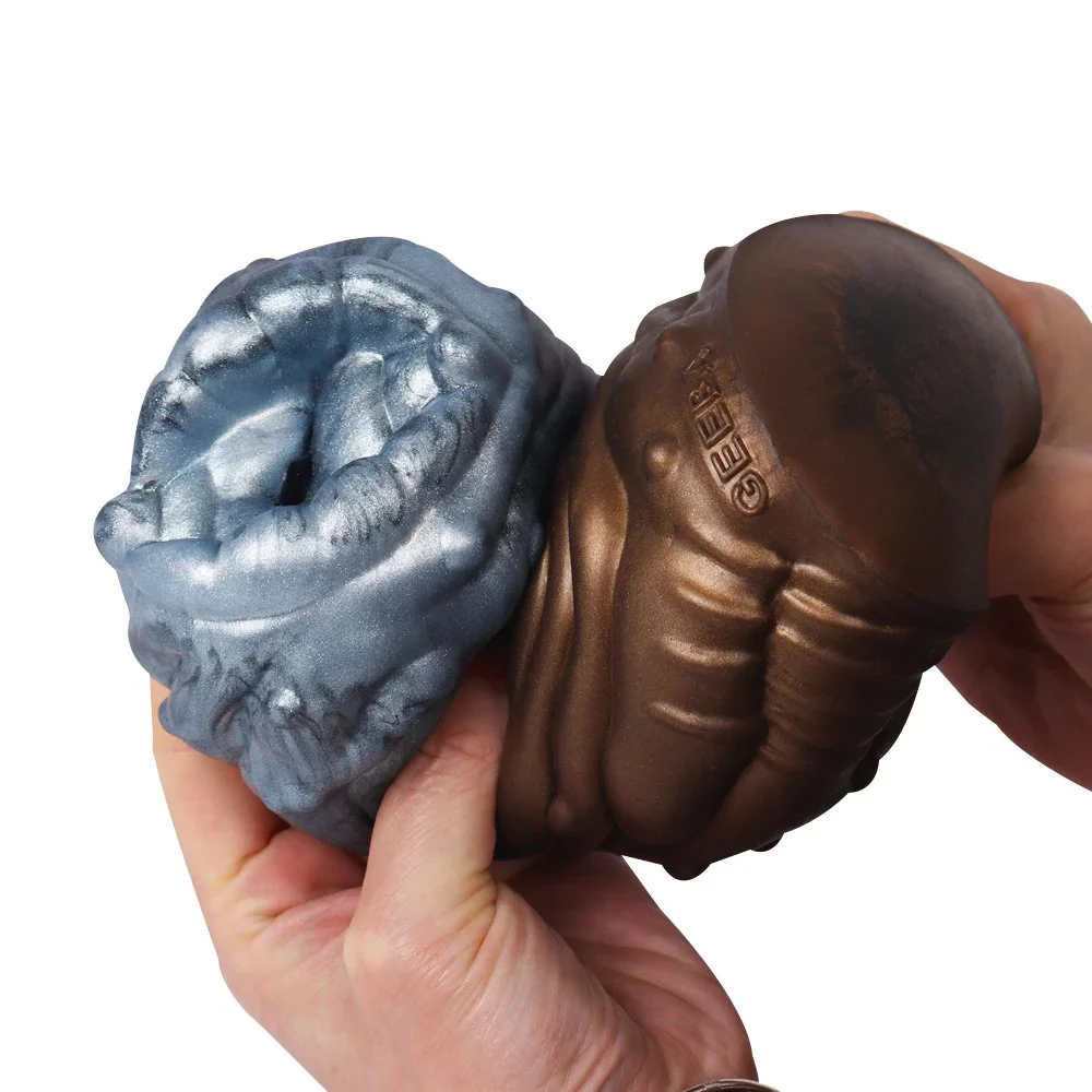 Male Masturbator Cup Ultra Soft Silicone Realistic Pocket Pussy Vagina Oral Mouth Blow Job Sex Toys for Male