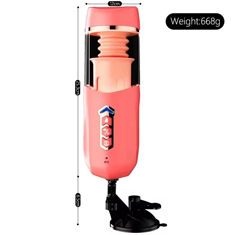 Fully Automatic Hand-free Airplane Cup Electric Retractable Men's Adult Masturbation Device Erotic Sex Toys Waterproof Real
