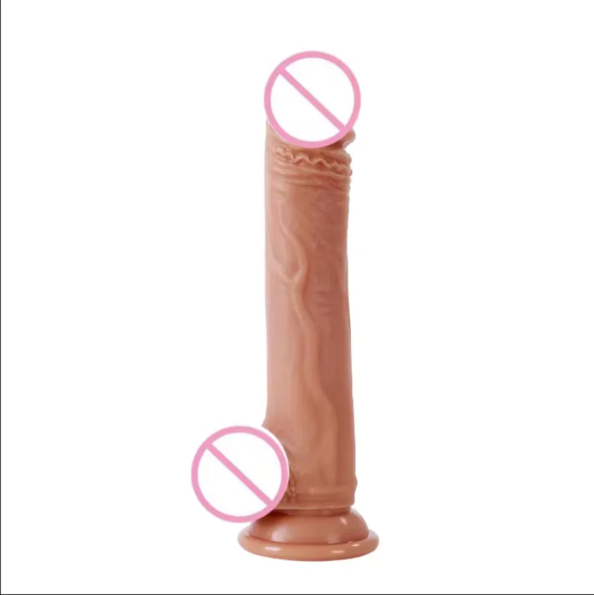 Ultra-Realistic Ultra-Soft Adult Sex Vibrator Huge Male Dildo for Women