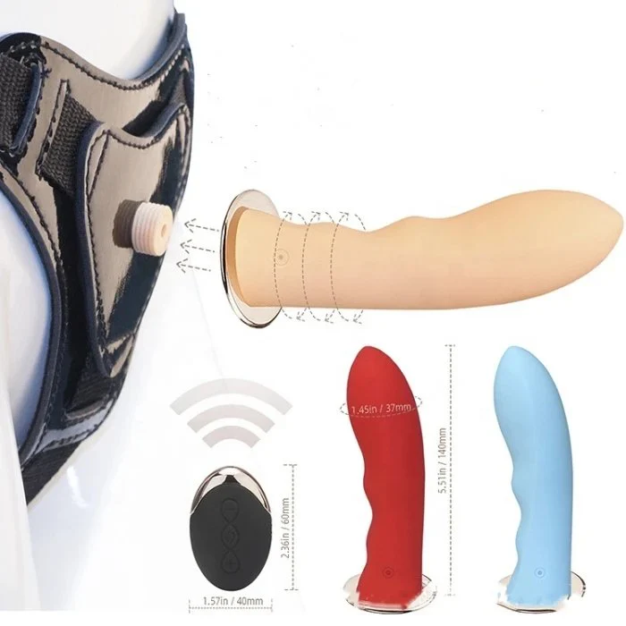 Wireless Remote Control Soft Silicone Vibrating Dildo Adult Sex Product Realistic Dildos ABS Material for Lesbian Toys