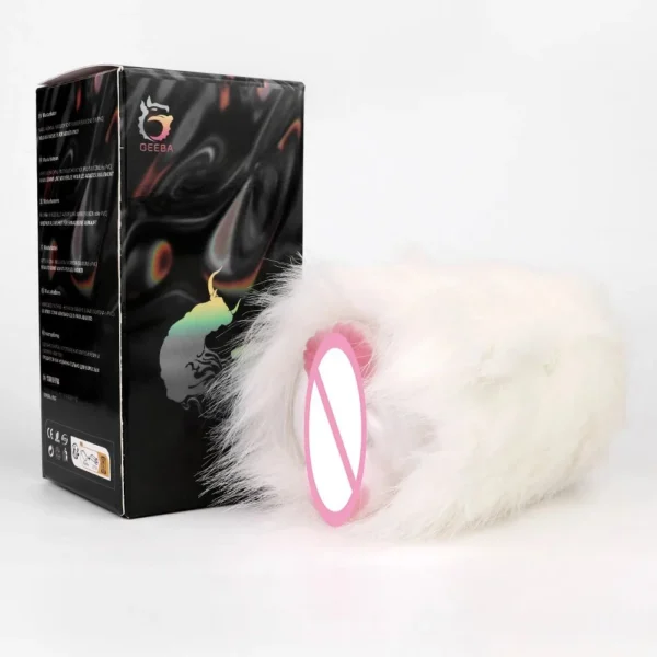 High Quality Silicone with Hairy Male Masturbator Sex Toy Erotic Adult Product for Man
