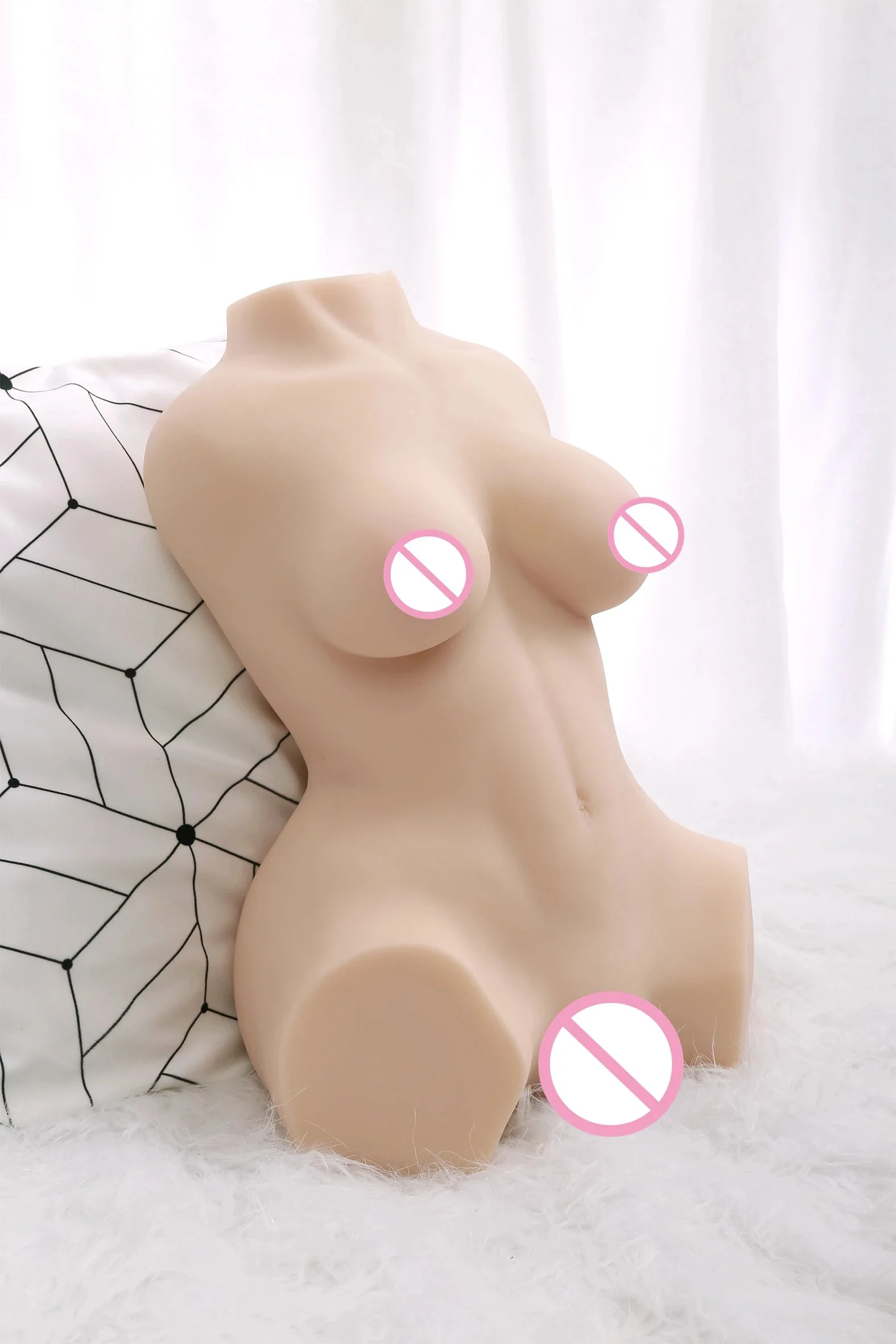 Realistic TPE Male Masturbator Big Ass Breast and Pussy Anal Sex Doll Artificial Vagina Real Pussy for Men Sex Toy
