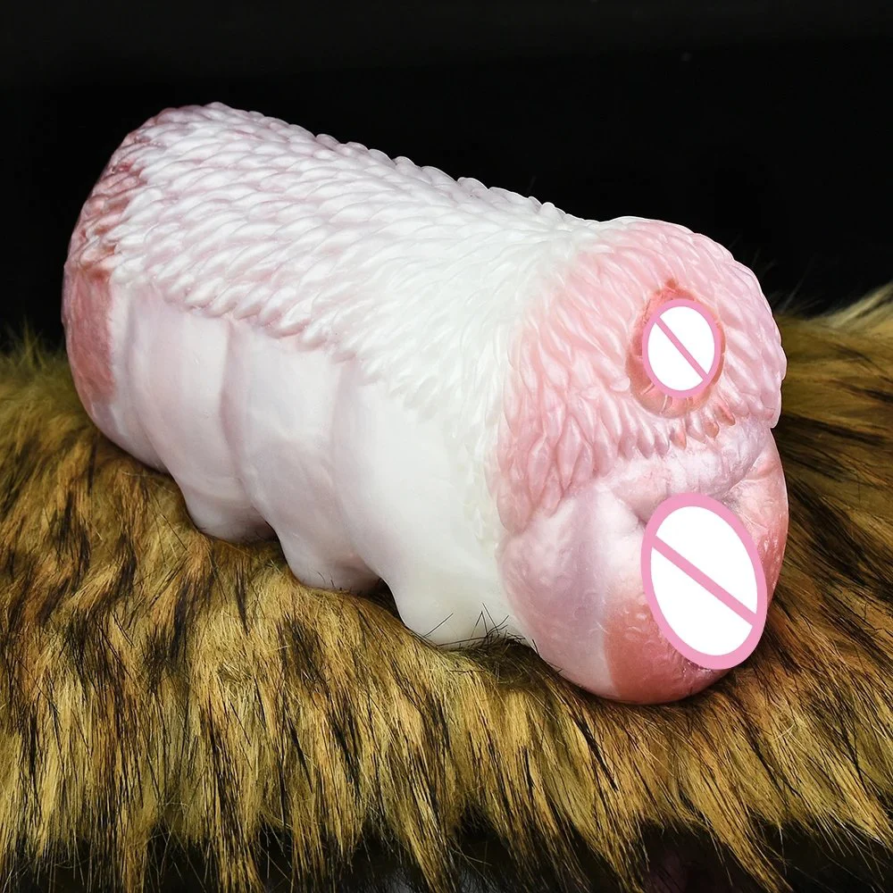 Men Pocket Pussy Realistic Animal Vagina Male Masturbator Erotic Delay Ejaculation Tool