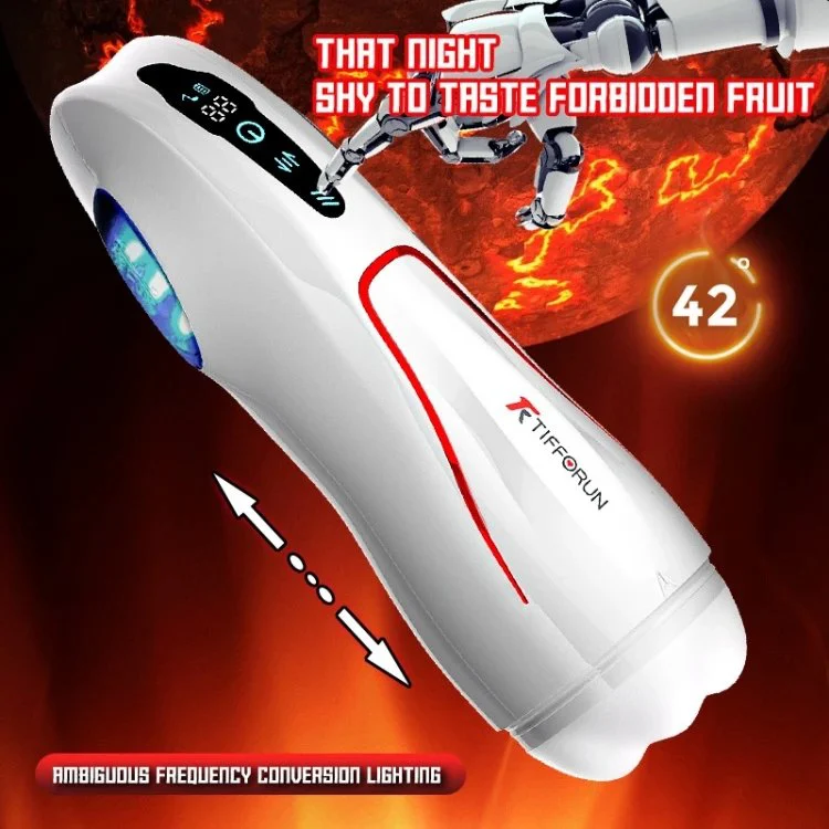 Fully Automatic Large Telescopic Heating Male Masturbation Massager Vibrator Sex Toys for Men