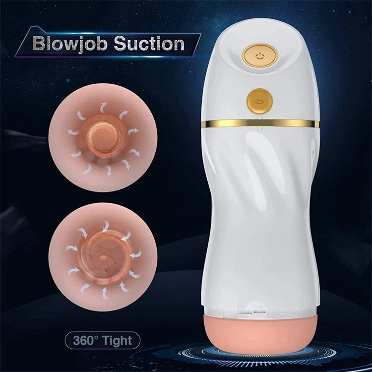 Rechargeable Deep Throat Male Sex Toys Automatic Blow Job Deep Sucking Masturbation Cup