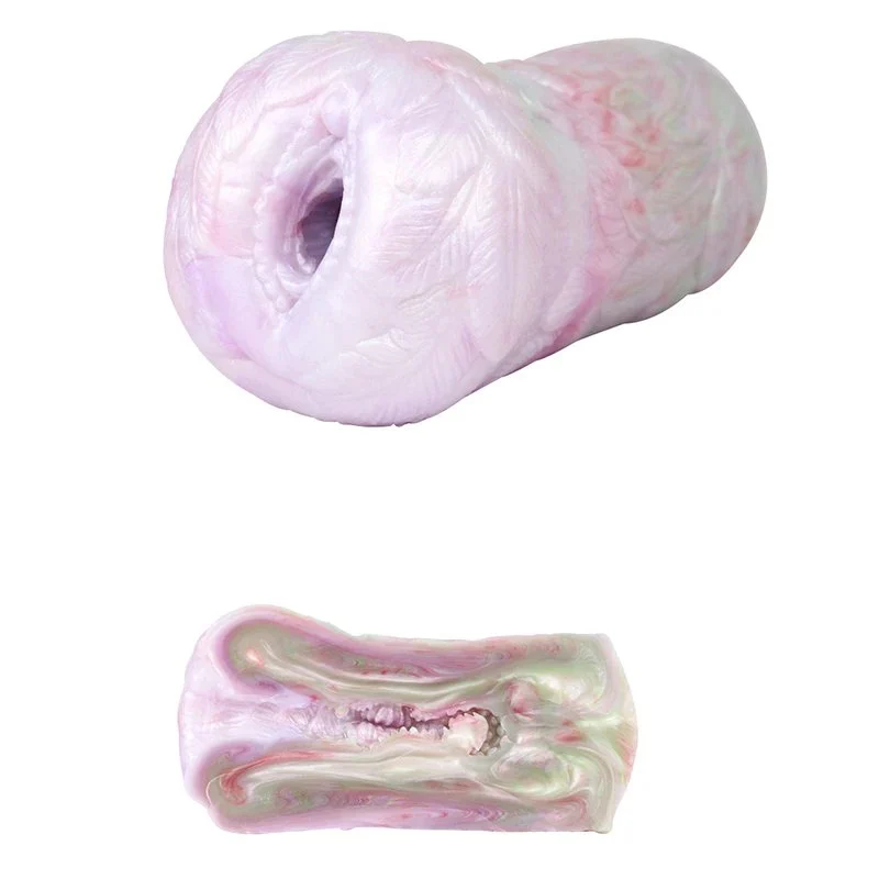 Exquisite Valentine's Day Gift Fantasy Unique Silicone Realistic Male Masturbator Stroker Pocket Pussy Fetish Sex Toy for Men