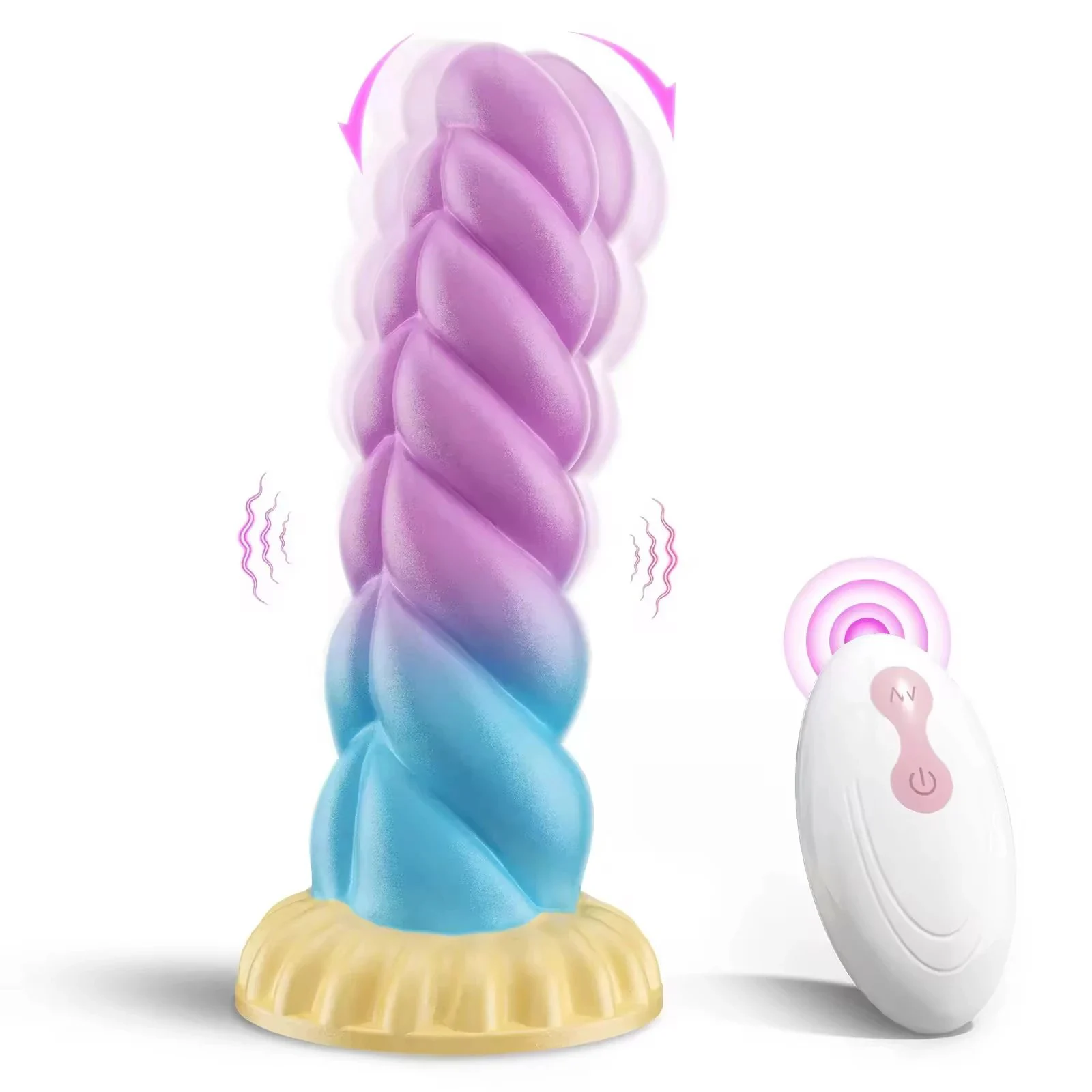 Vibrating Dildo Soft Silicone Vibrator Remote Control Jump Egg Clitoral Anal Plug Stimulator Adult Vagina Sex Toy for Women Men