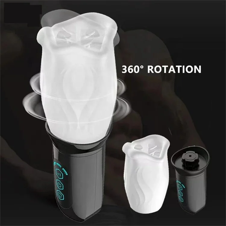 Sex Toys for Men Vibrator Rechargeable Heating Automatic Rotation Male Masturbation Cup