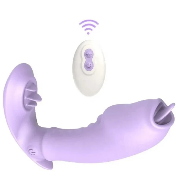 AliExpress 10 Frequency Tongue Licking Vibrator Invisible for Female Stimulating