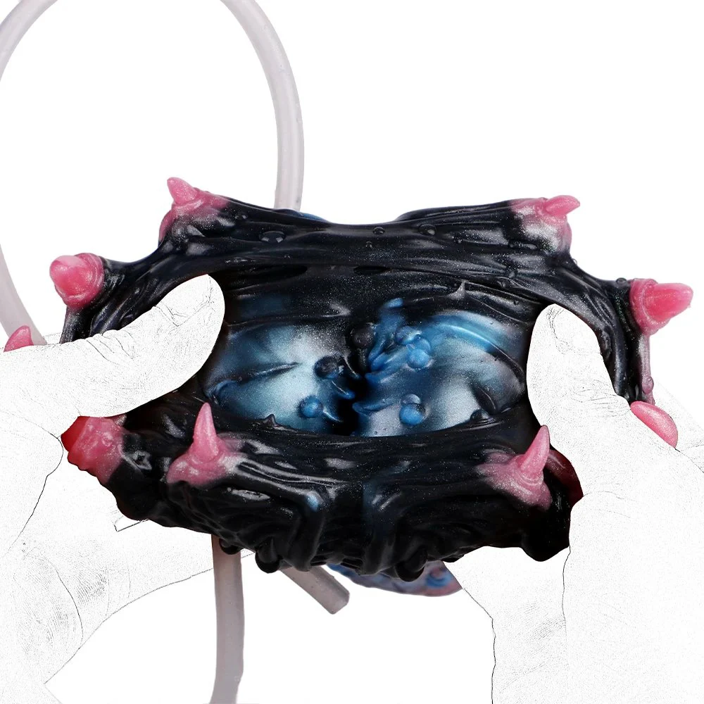 Silicone Alien Stroker Fantasy Single Channel Male Masturbator Unique Vagina Adult Sex Toys Pocket Pussy Lifelike