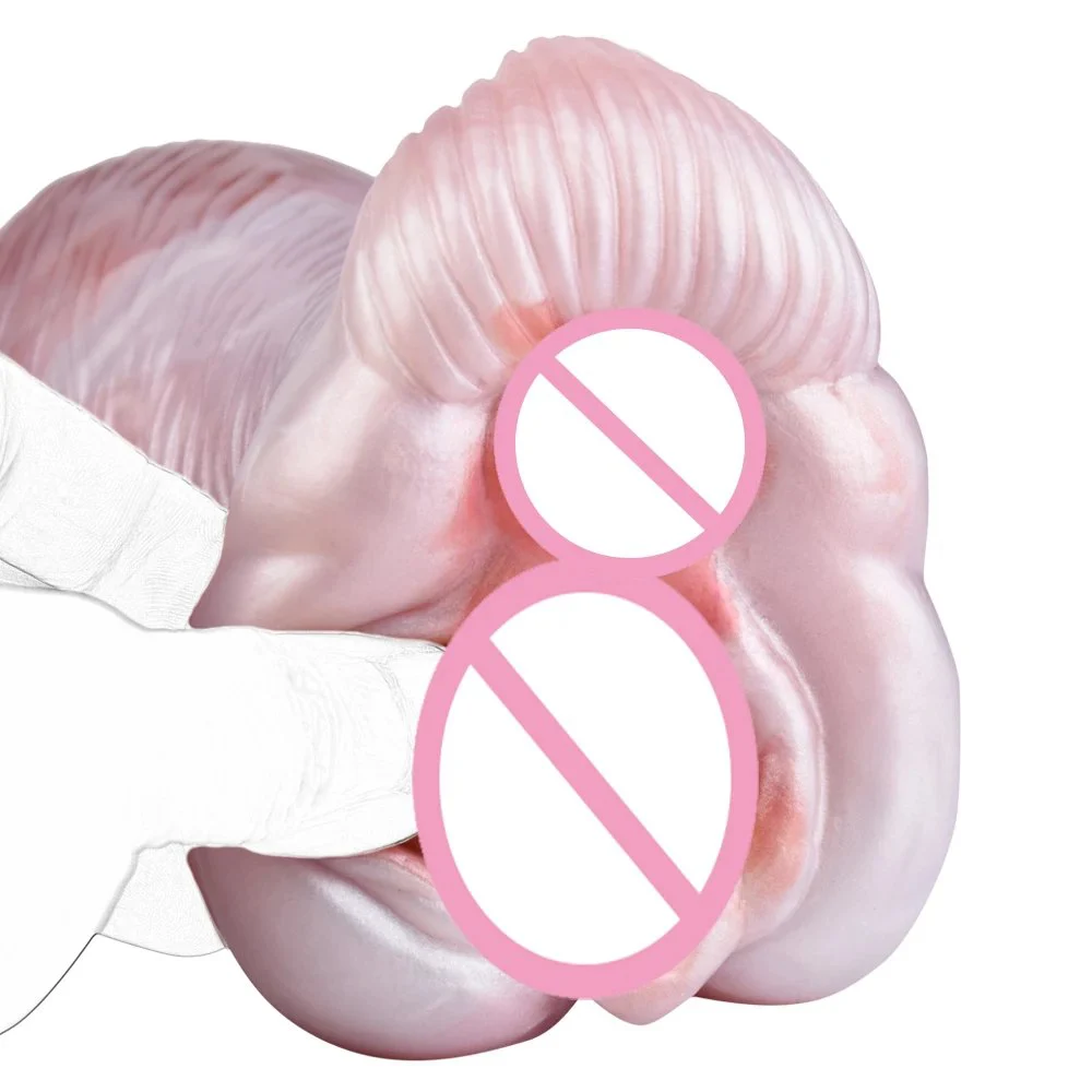 Liquid Silicone Realistic Soft Animal Male Masturbator Supply Male Masturbation Cup Adult Sex to