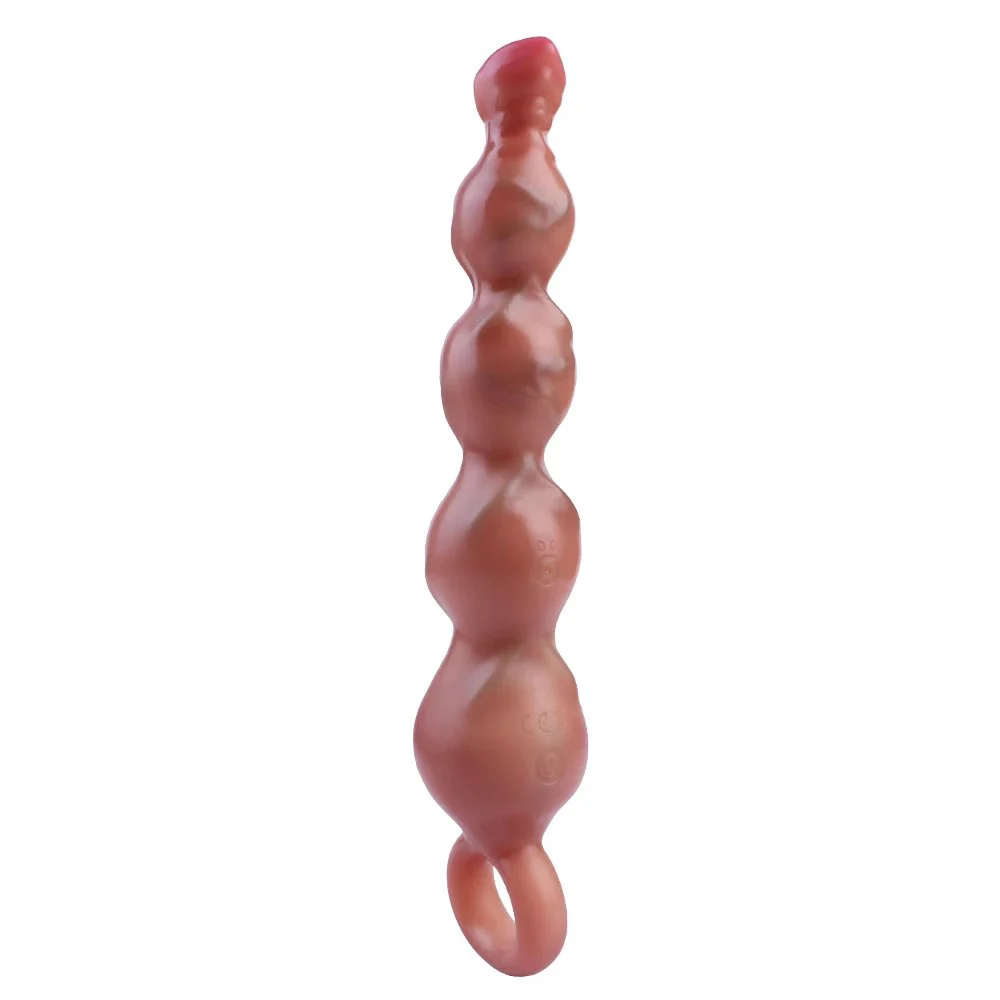 Vagina Massager Vibrator Multi-knot Penis Rubber Female Masturbator Vibrator Butt Plug Adult Sex Toys
