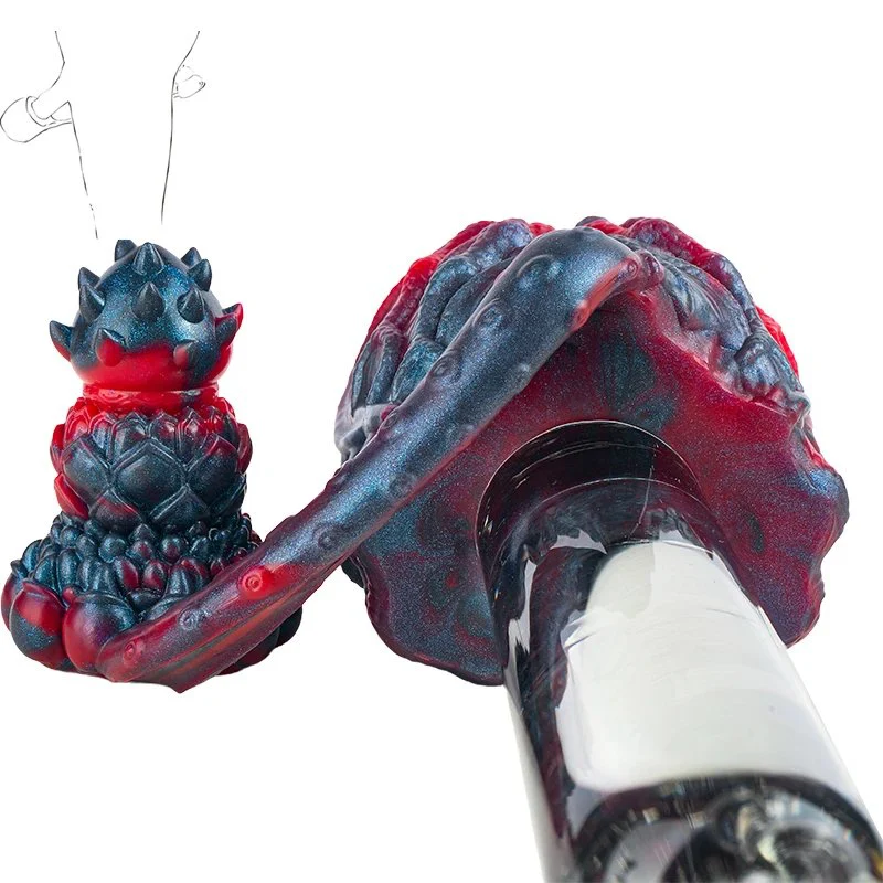 Fantasy Masturbator Monster Alien Sex Toys for Men 3D Textured With Anal Plug Silicone Pocket Pussy