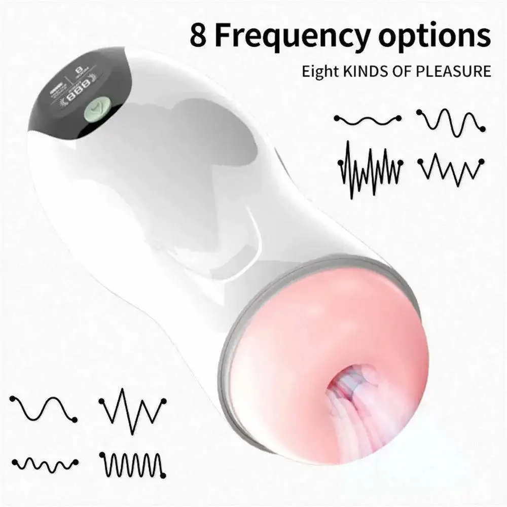 Silicone Electric Male Masturbation Machine Toys Male Automatic Masturbating