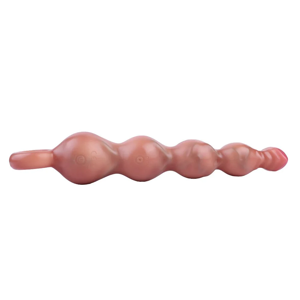 Vagina Massager Vibrator Multi-knot Penis Rubber Female Masturbator Vibrator Butt Plug Adult Sex Toys