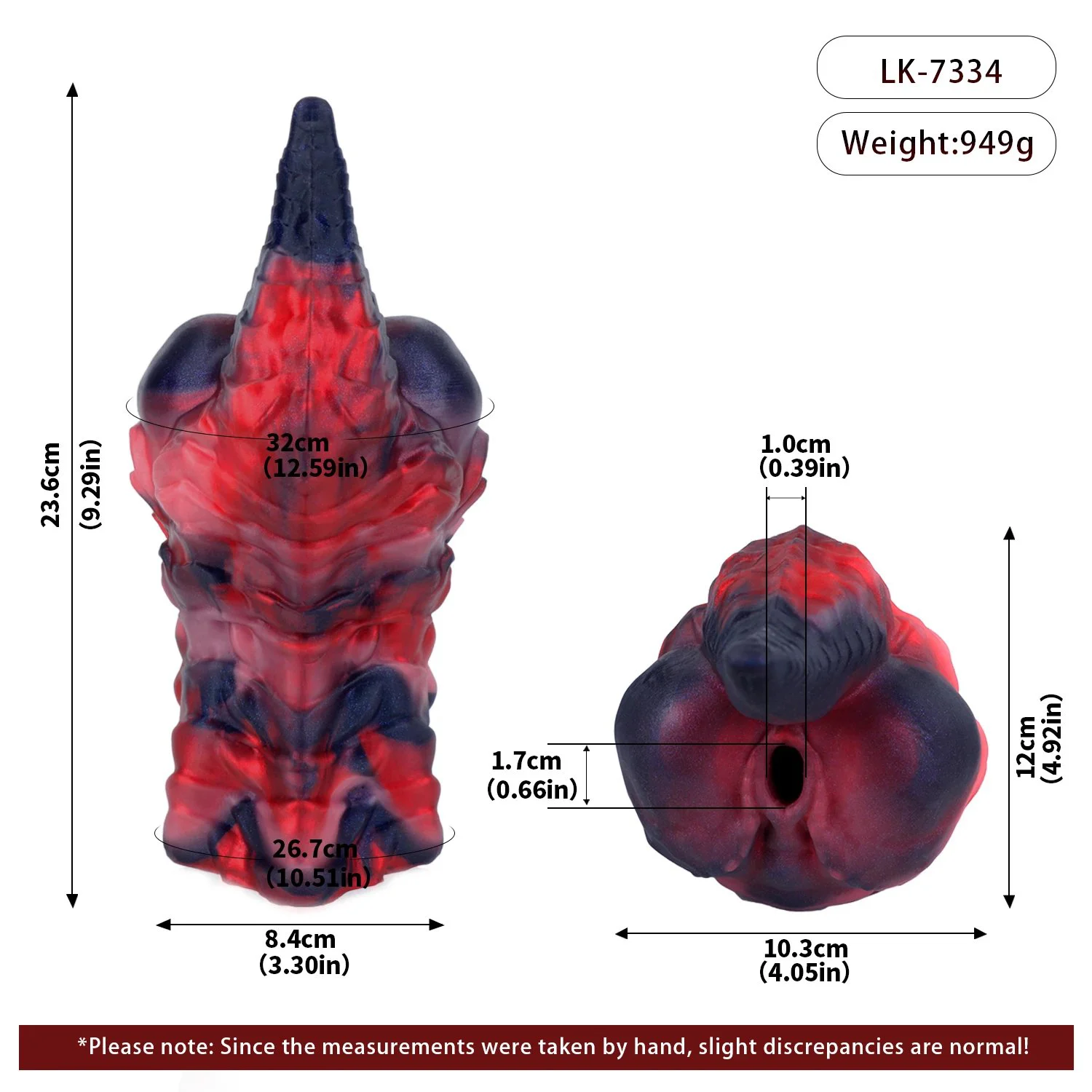 Fantasy Monster Male Masturbator Dual Hole Pocket Pussy Alien Vagina Sex Toys for Men Adult Toy for Small Business Export