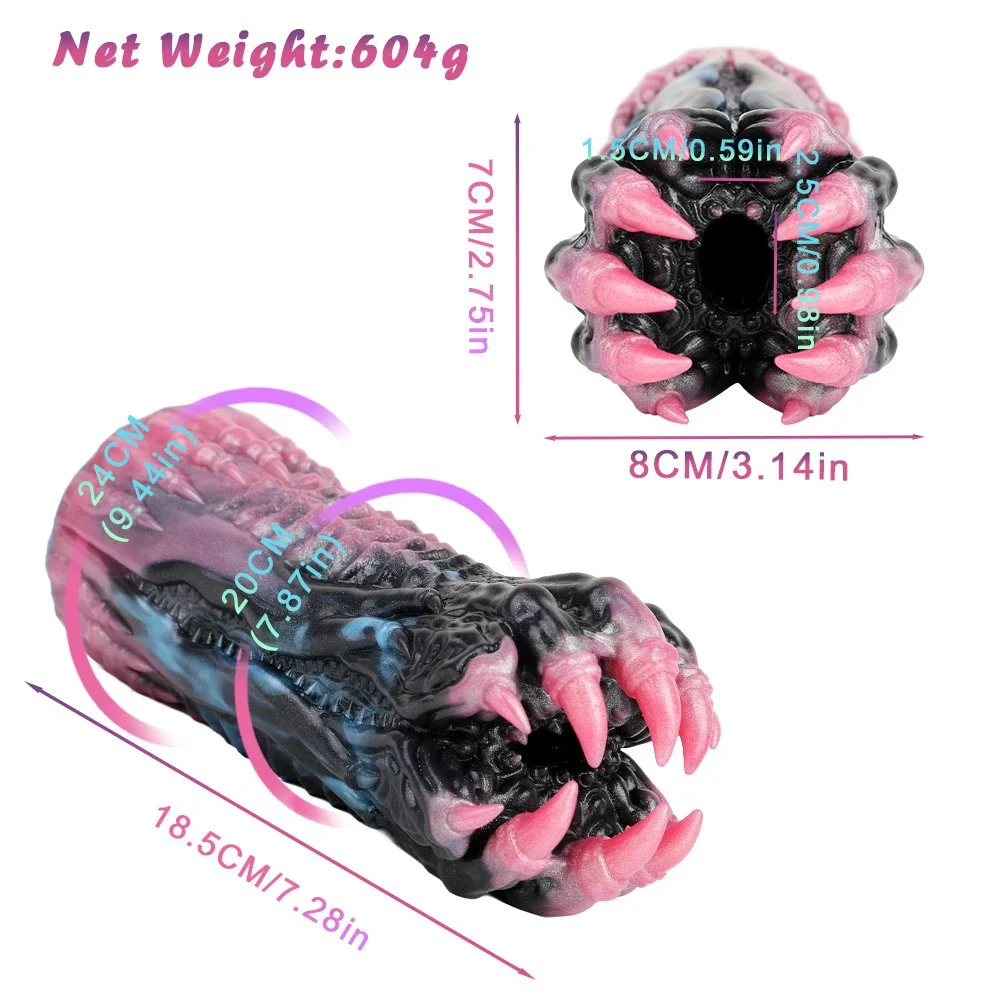 Monster Animal Sex Toys For Men Fantasy Man Onahole Liquid Silicone Male Masturbator Realistic Vagine Pocket Pussy Stroker