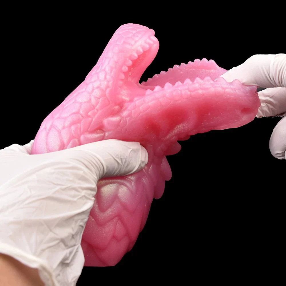 Silicone Men Masturbator Monster Fetish Stroker Men's Sex Toys Realistic Vagina Anus Packet Pussy Sex Toys
