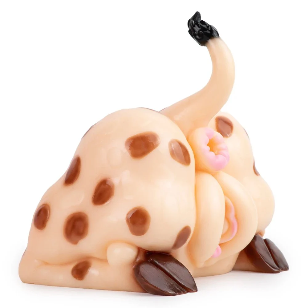Long Neck Seruph Fantasy Creature Dual Channel Silicone Male Masturbator Penis Massage Toy Adult Pleasure