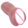 Soft Skin Male Masturbation Sex Toy Realistic Silicon Pussy Aircraft Cup Vagina Anal Pocket Pussy Sex Toy for Men