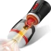 Powerful Deep Throat Vibration Sucking Machine Automatic Tongue Licking Electric Male Masturbator Cup for Men