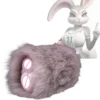 Men's Aircraft Cup Male Rabbit Masturbator Real Touch Sexy Female Masturbation Toys Pocket Silicon Vagina for Men