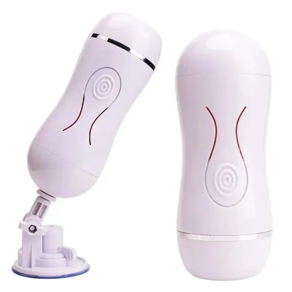Male Masturbator with Suction Cup Aircraft Cup Sex Toys for Male Masturbation