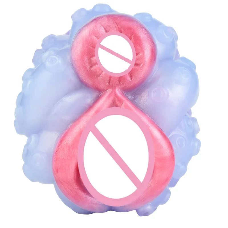 Male Masturbator Sex Toy Fantasy Tentacle Stroker 10 Modes Vibrator Adult Suppliers Soft Silicone Anal Vaginal Pussy