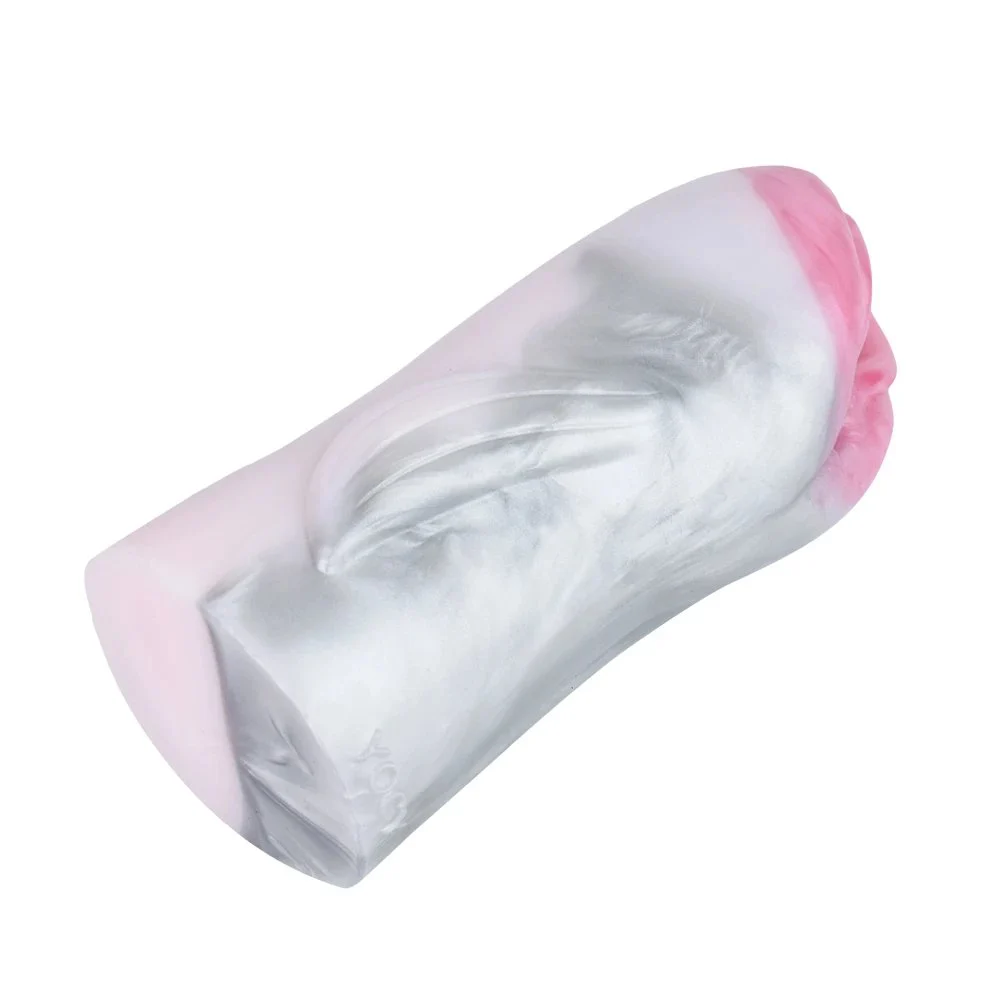 Soft Silicone Male Masturbation Cup Dolphin Artificial Vaginal Erotic Adult Male Vibration Masturbator Penis Trainer