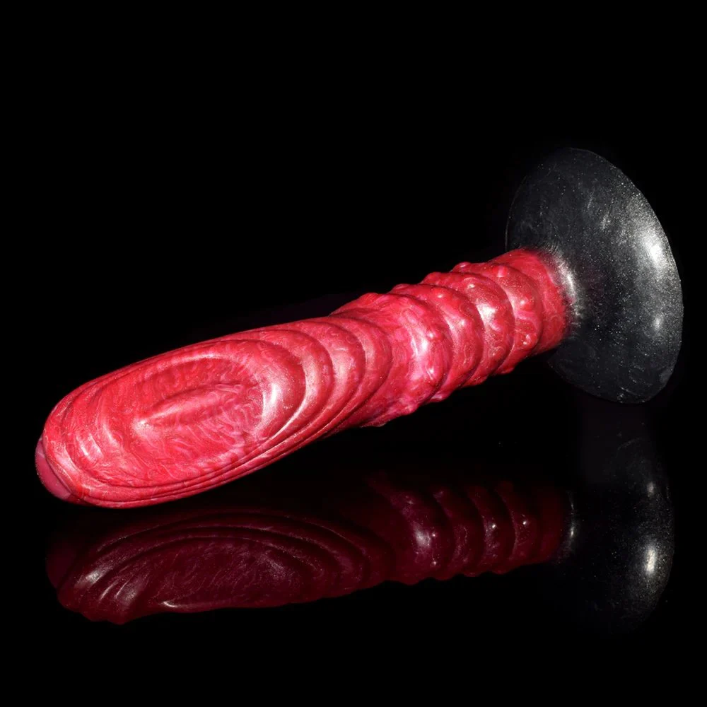 Unique Design Rubber Cock Penis Dildo with Suction Cup for Female Silicone Penis