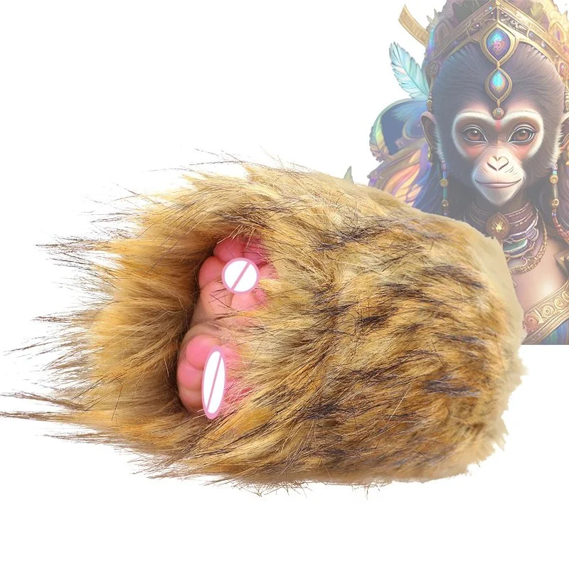 Monkey Men's Aircraft Cup Realistic Vagina Anal Male Masturbator Soft Silicon Masturbation Cup Sex Toy for Men