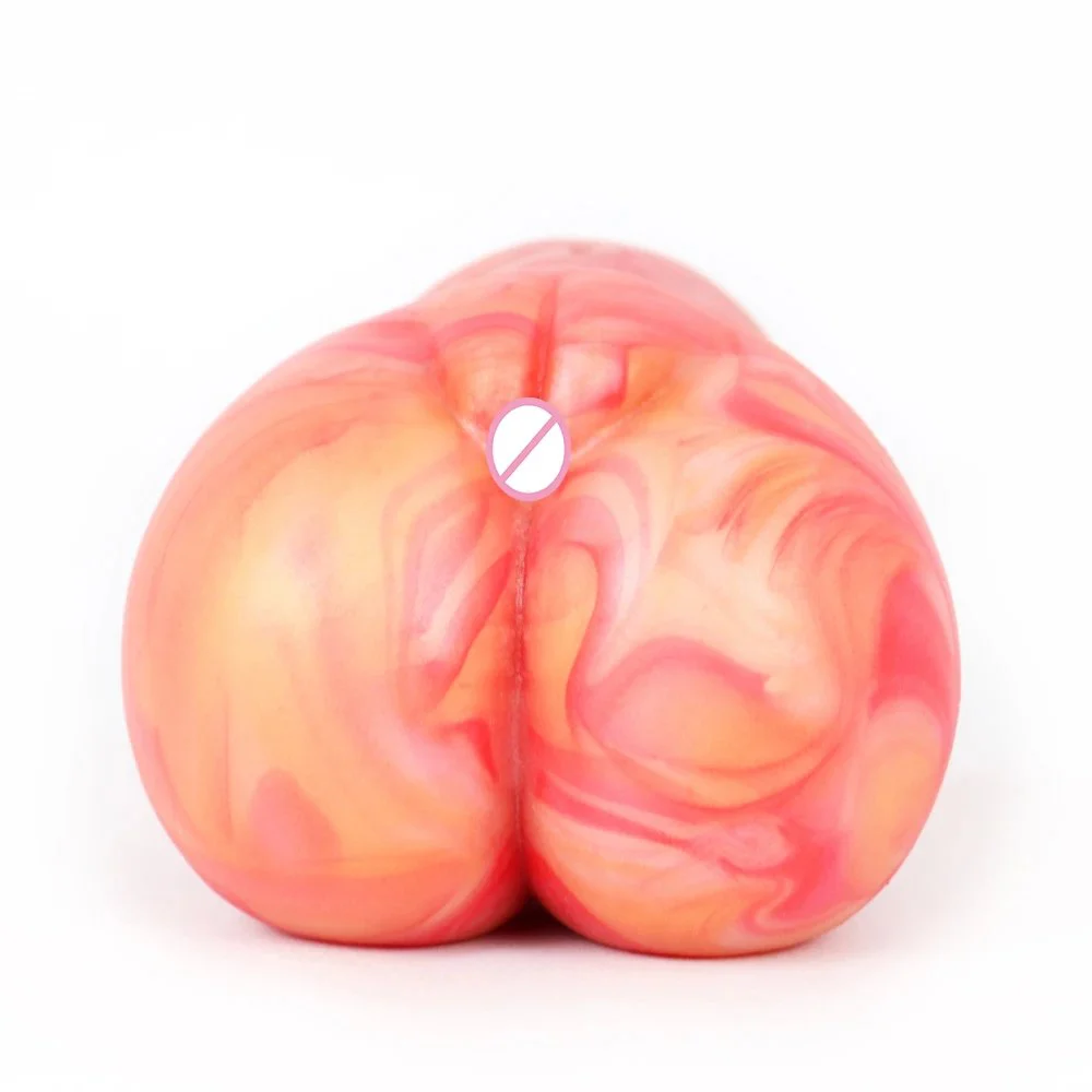 Soft Silicone Fantasy Masturbators Real Meat Ass Pussy Men Sex Toy for Male Masturbating Cup for Men
