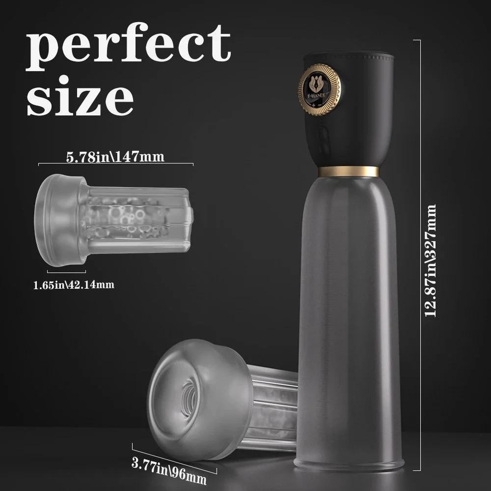 Fully automatic penis pump, male masturbation toy, adult product, stretching exercise, airplane cup