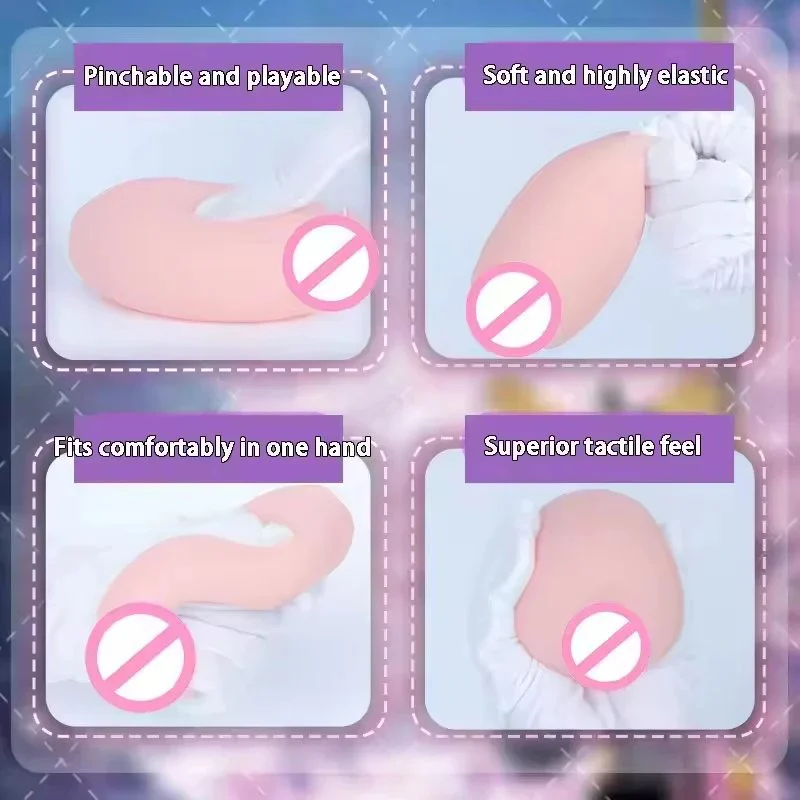 Mini Enhancement Masturbation Cup Adult Sexy Toys Silicone Male Masturbation Egg for Men Lasting Exercise
