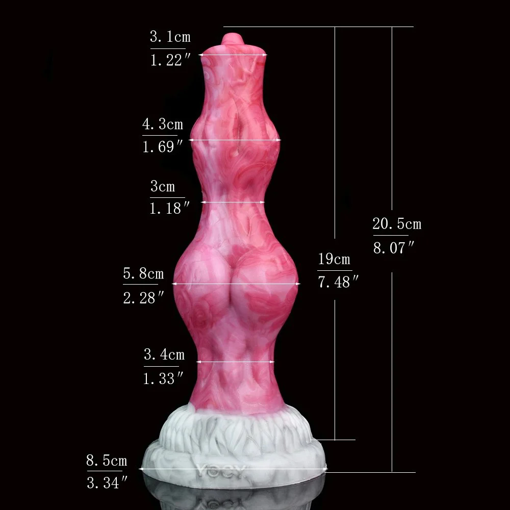 Wolf and dog dildo fantasy dog alien cock silicone wolf knot monster sex toy for men and women anal plug