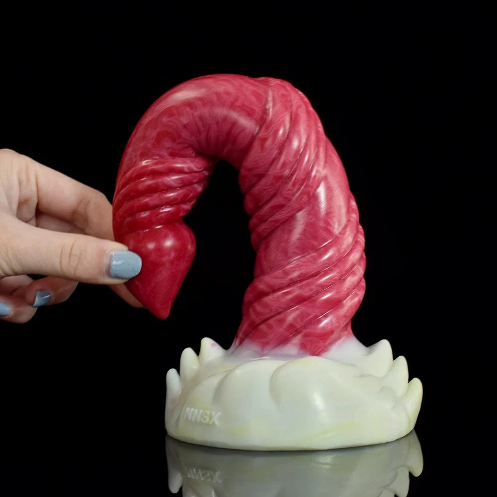 Wolf Penis Sex Toys Shop Cock That Moves up and Down Dildos for Women Anal