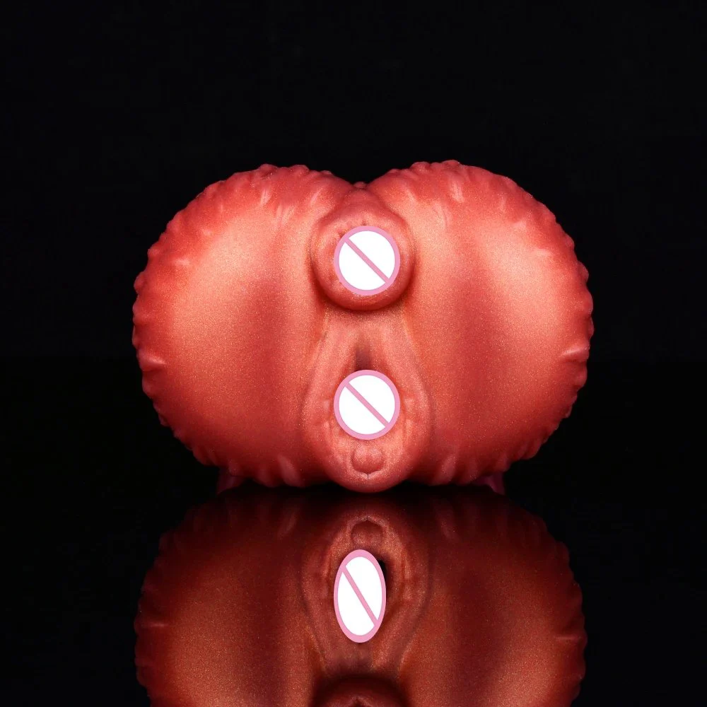 Huge Soft Silicone Animal Masturbation Animal Sucker for Male Adult Sex Toys for Men Masturbator with Vaginal Channel