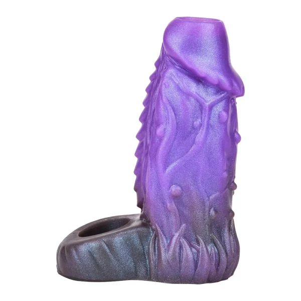 Open Dildo SleeveSoft Silicone MaterialEffective Enlargement of the Male PenisExtendersFantasy Series Dildo Sleeve