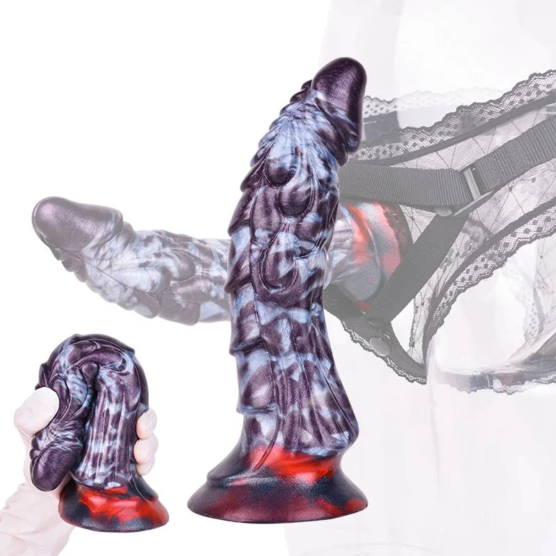 Unicorn Monster Dildo Anal Plug Realistic Silicone Fantasy Dildo with Suction Cup Sex Toy Dragon and G Spot Dildo Toys