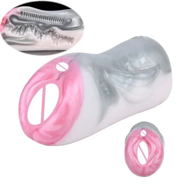 Pocket Pussy Animal Realistic Masturbator Simulation Dolphin Vaginal Pocket Pussy Vibrator Masturbating for Men