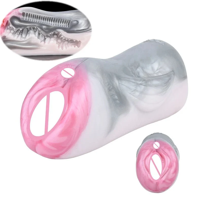 Pocket Pussy Animal Realistic Masturbator Simulation Dolphin Vaginal Pocket Pussy Vibrator Masturbating for Men