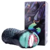 Real Vagina Male Masturbator Penis Simulator Snake Deep Hole Masturbation Mouth Sex Doll for Adults Penis Trainer 18+