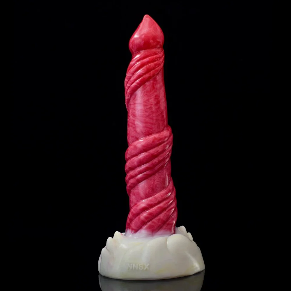 Wolf Penis Sex Toys Shop Cock That Moves up and Down Dildos for Women Anal