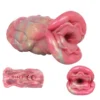 Realistic Male Monster Pocket Pussy Masturbator 3D Vagina Manual Masturbator Cup Pocket Pussy Liquid Silicone Sex Toy for Men