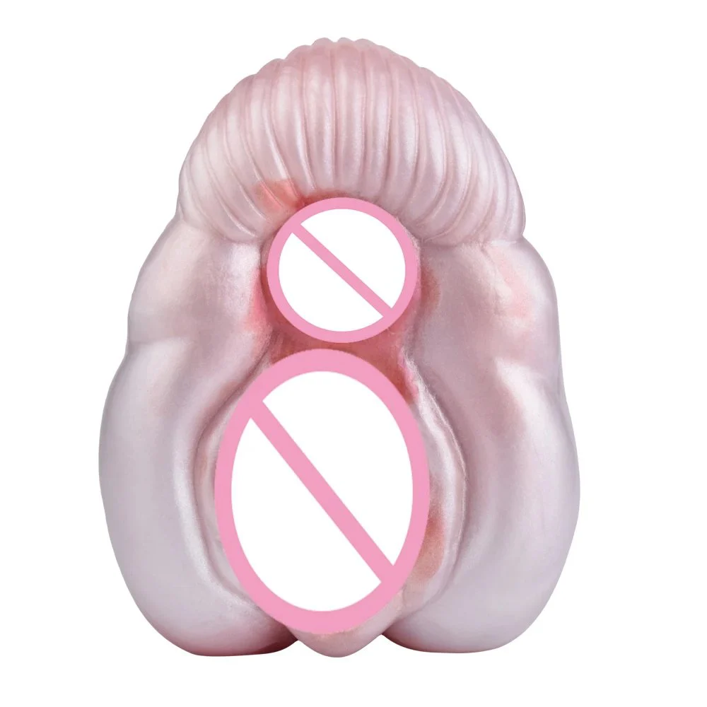 Liquid Silicone Realistic Soft Animal Male Masturbator Supply Male Masturbation Cup Adult Sex to