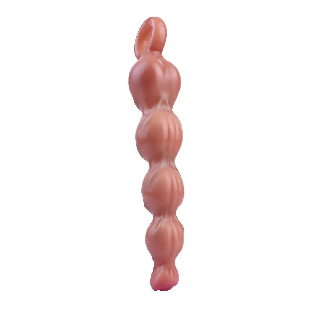 Vagina Massager Vibrator Multi-knot Penis Rubber Female Masturbator Vibrator Butt Plug Adult Sex Toys