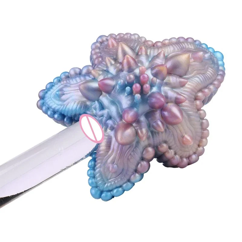Starfish Shaped Male Airplane Cup Adult Sex Toys with Realistic Feeling and Soft Material Wraparound Masturbators